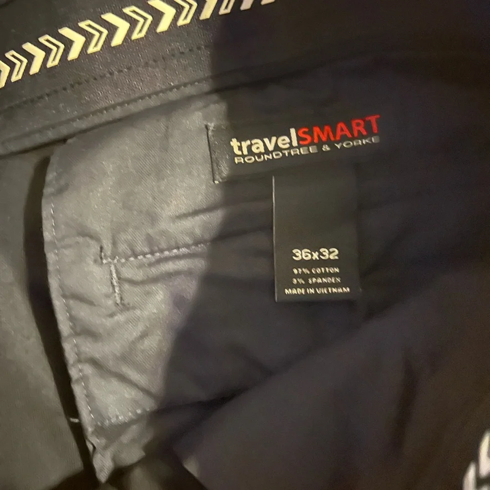 Roundtree‎ Yorke Travel Smart Slim Fit Corecomfort Pants 36x32 Lot Of 3 NWT